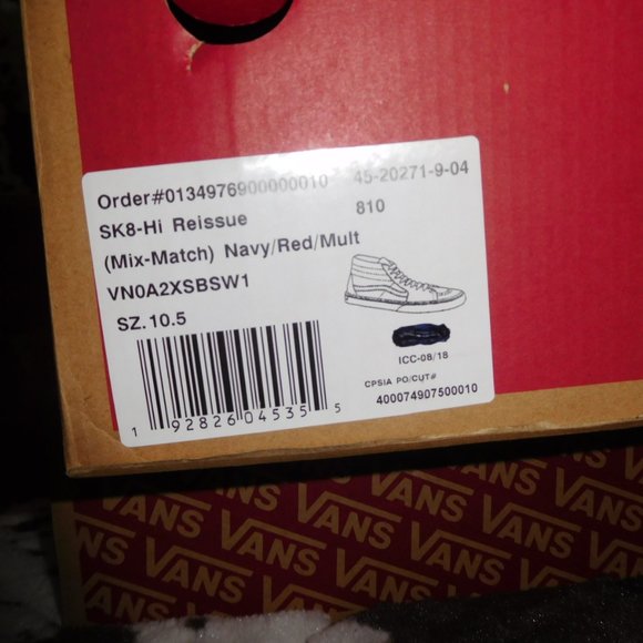 Vans Reissue Sk8-Hi Mix and Match - Picture 9 of 10